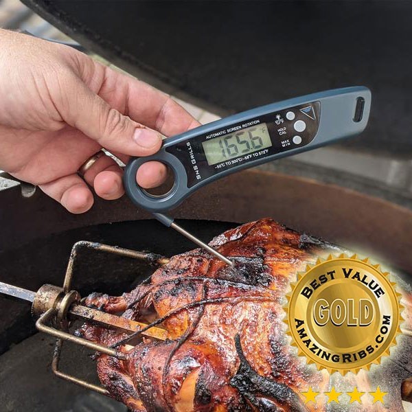 Цифровой термометр для мяса SNS-100, карманный 
