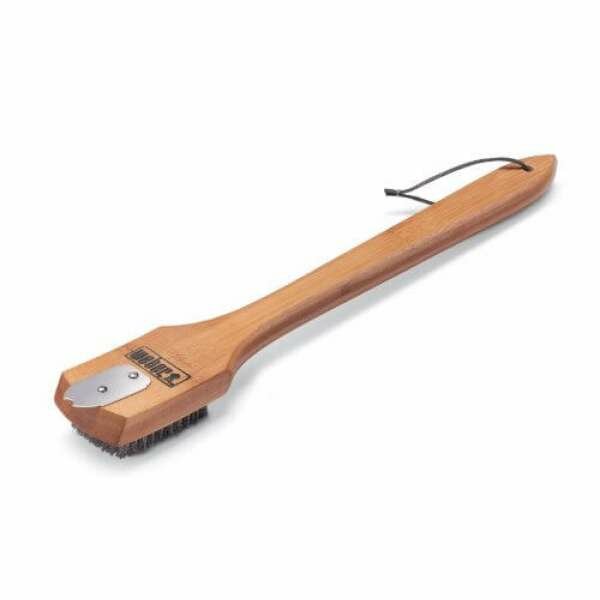 Щетка для очистки решеток Weber с бамбуковой ручкой, 46 см 
