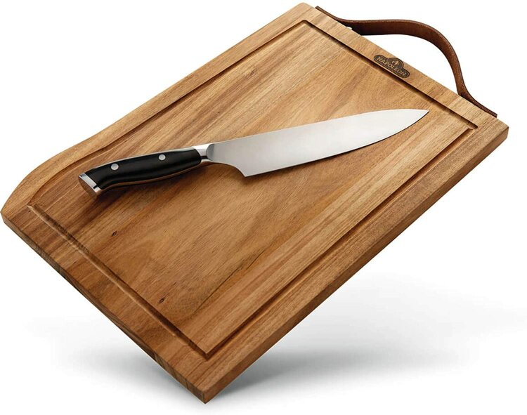 Разделочный набор (2 предмета: доска + нож)