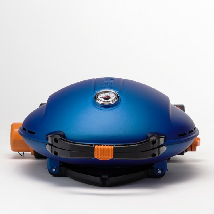 Газовый гриль O-GRILL 800T, синий 