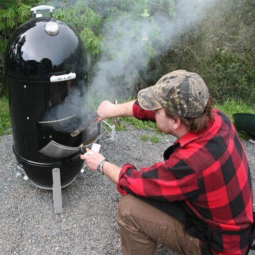 Гриль коптильня Weber Smokey Mountain Cooker, 47 см 