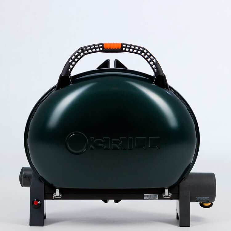 Гриль газовый O-GRILL 500M bicolor  black-green