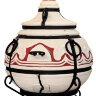 Тандыр "Восточный" (Амфора) с откидной крышкой, 36 см 